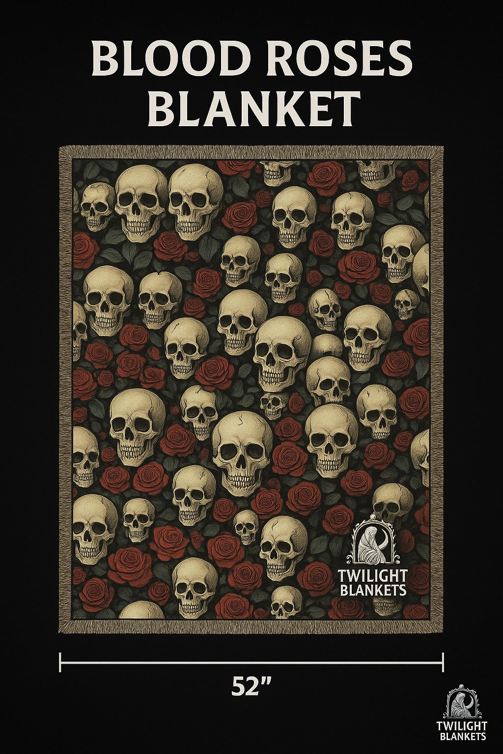 Blood Roses Blanket